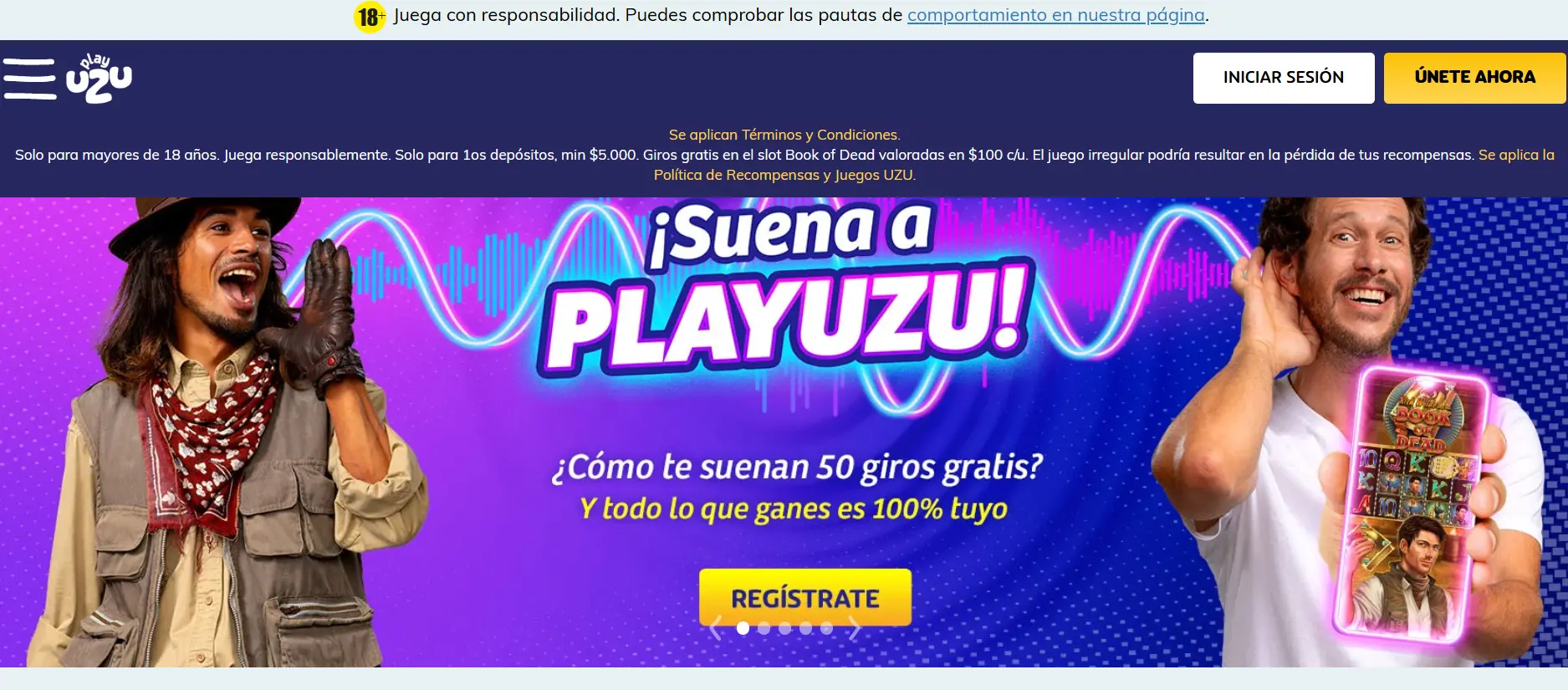 Bonos en PlayUZU casino Bonos en PlayUZU